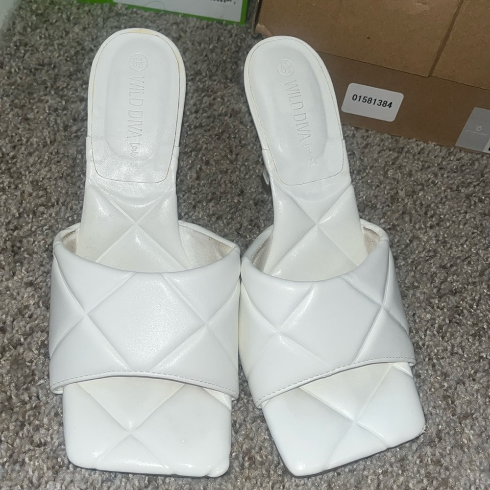 White heels